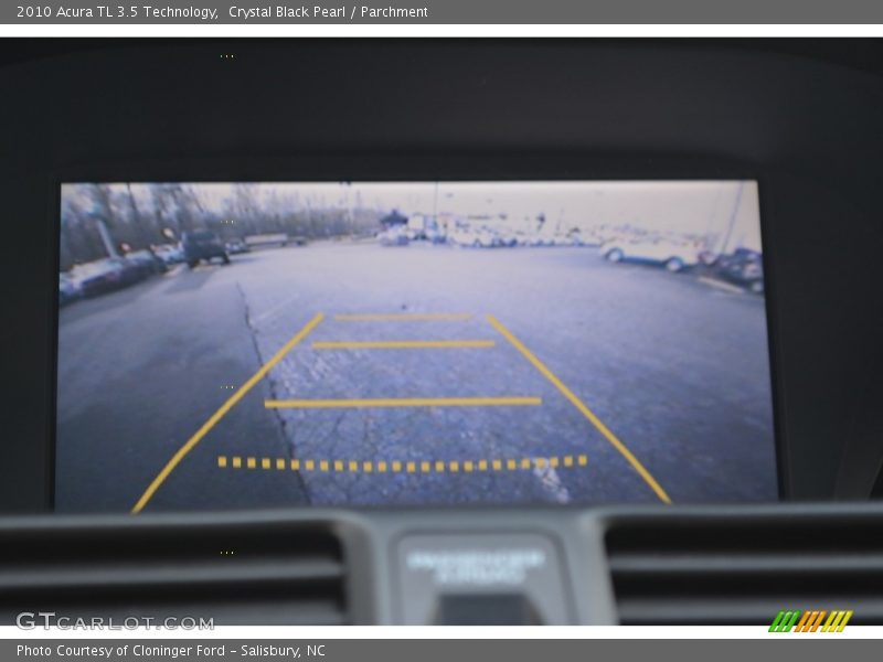 Crystal Black Pearl / Parchment 2010 Acura TL 3.5 Technology