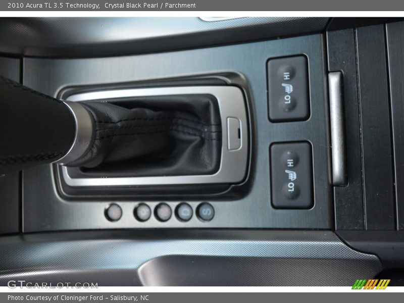 Crystal Black Pearl / Parchment 2010 Acura TL 3.5 Technology
