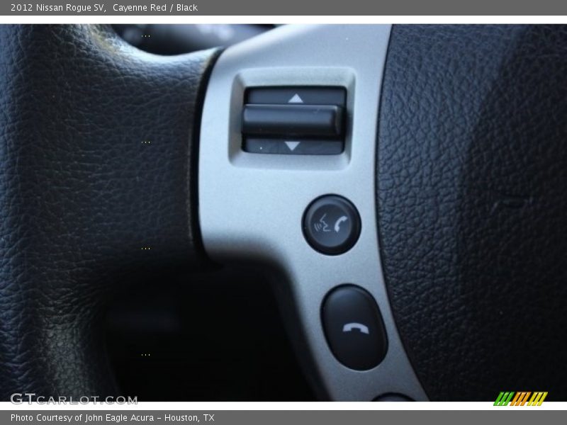 Cayenne Red / Black 2012 Nissan Rogue SV