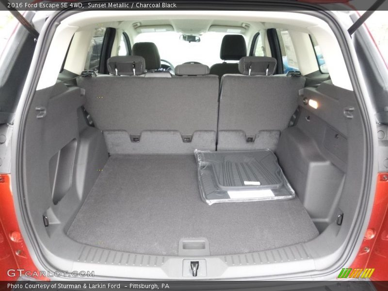 Sunset Metallic / Charcoal Black 2016 Ford Escape SE 4WD