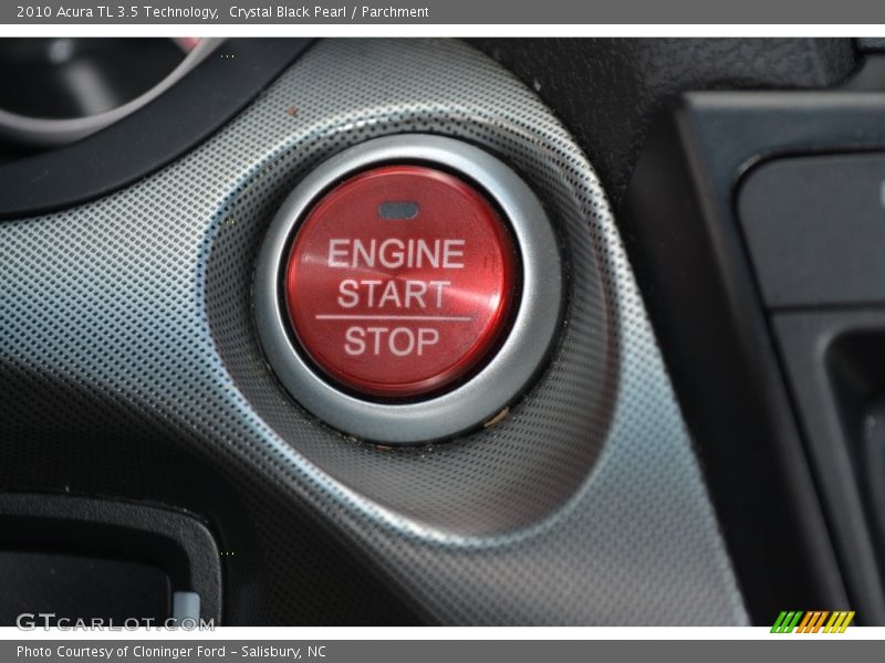 Crystal Black Pearl / Parchment 2010 Acura TL 3.5 Technology