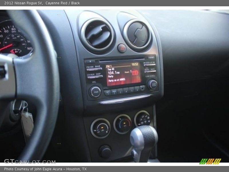 Cayenne Red / Black 2012 Nissan Rogue SV
