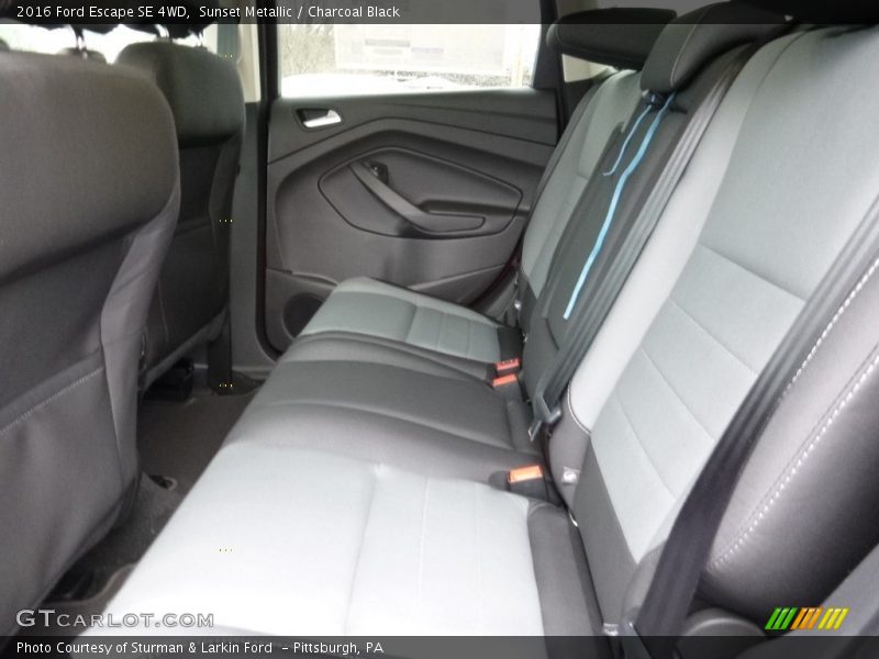 Sunset Metallic / Charcoal Black 2016 Ford Escape SE 4WD