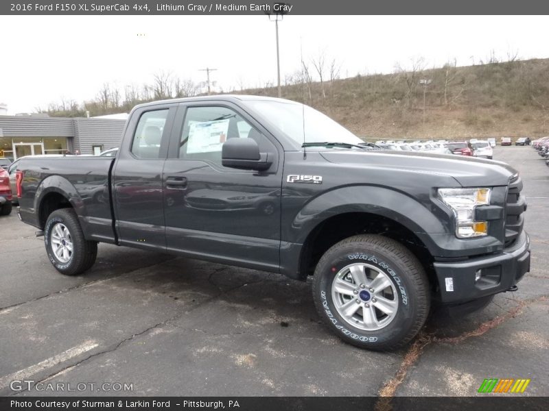 Front 3/4 View of 2016 F150 XL SuperCab 4x4