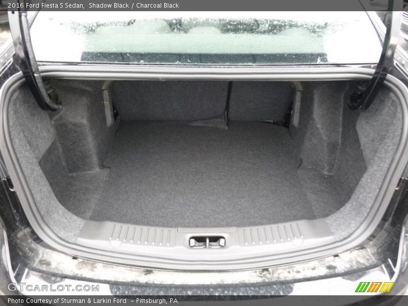 Shadow Black / Charcoal Black 2016 Ford Fiesta S Sedan