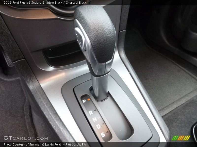 Shadow Black / Charcoal Black 2016 Ford Fiesta S Sedan