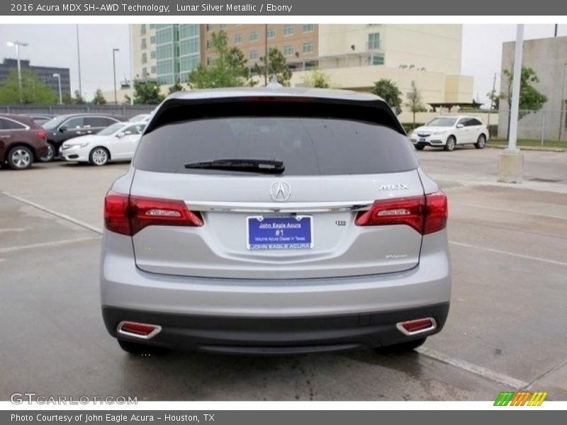Lunar Silver Metallic / Ebony 2016 Acura MDX SH-AWD Technology