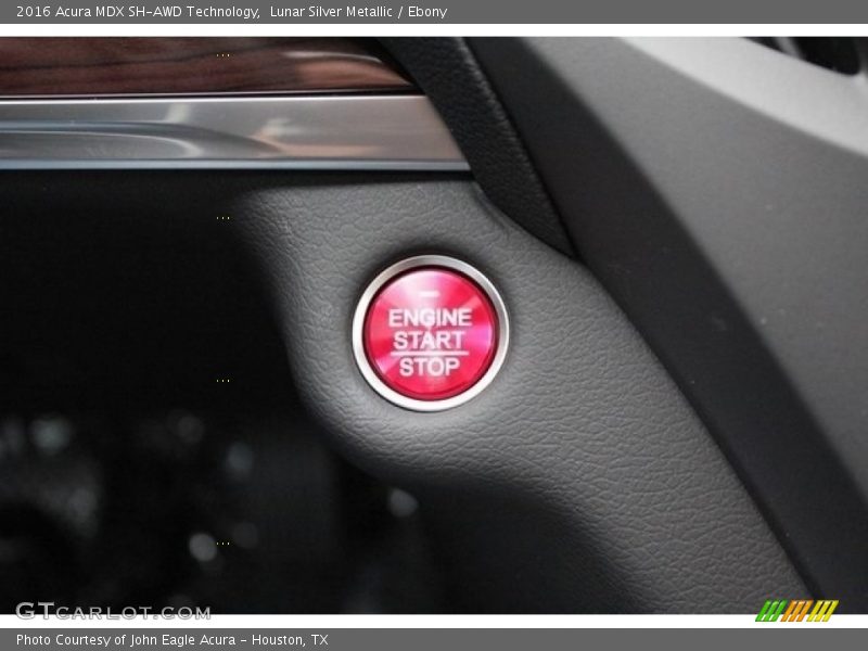 Lunar Silver Metallic / Ebony 2016 Acura MDX SH-AWD Technology