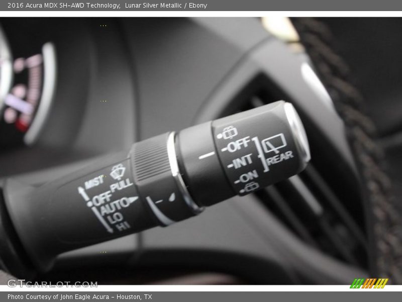 Lunar Silver Metallic / Ebony 2016 Acura MDX SH-AWD Technology