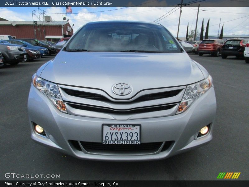 Classic Silver Metallic / Light Gray 2013 Toyota Venza XLE