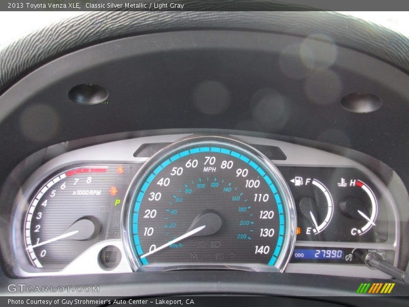 Classic Silver Metallic / Light Gray 2013 Toyota Venza XLE
