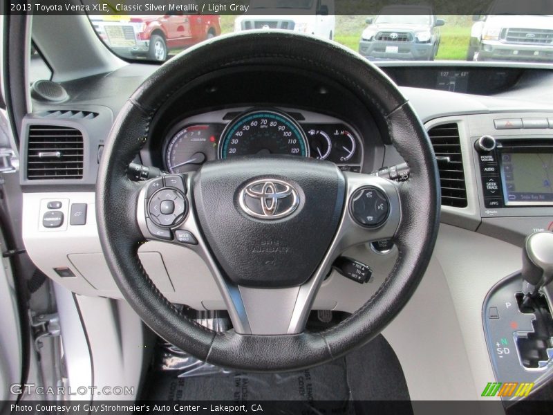 Classic Silver Metallic / Light Gray 2013 Toyota Venza XLE