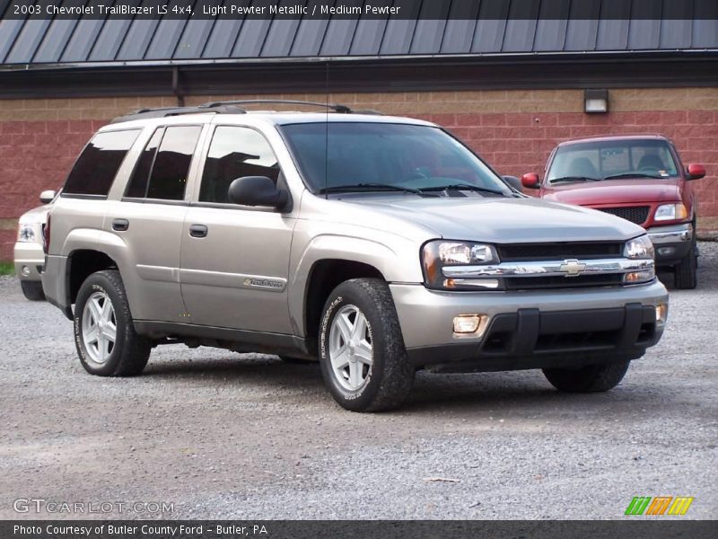 Light Pewter Metallic / Medium Pewter 2003 Chevrolet TrailBlazer LS 4x4