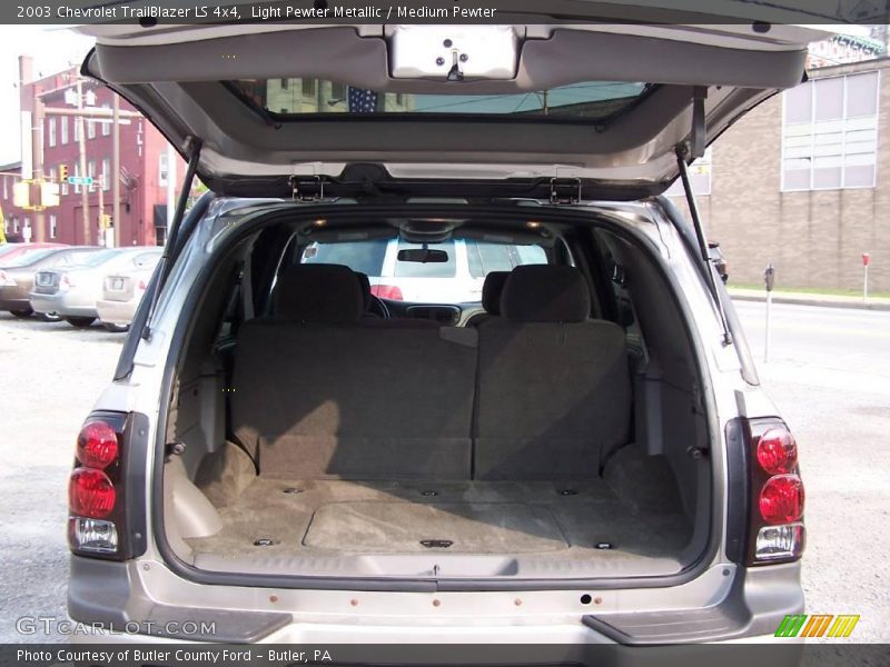 Light Pewter Metallic / Medium Pewter 2003 Chevrolet TrailBlazer LS 4x4