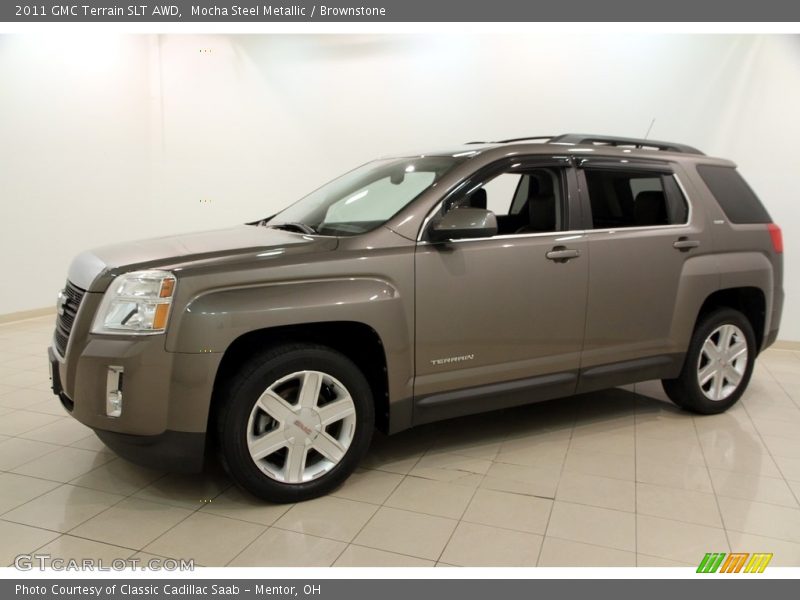 Mocha Steel Metallic / Brownstone 2011 GMC Terrain SLT AWD