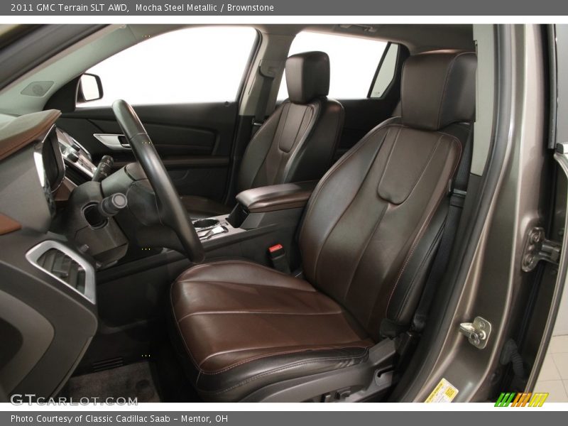 Mocha Steel Metallic / Brownstone 2011 GMC Terrain SLT AWD