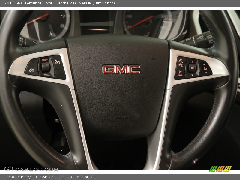 Mocha Steel Metallic / Brownstone 2011 GMC Terrain SLT AWD