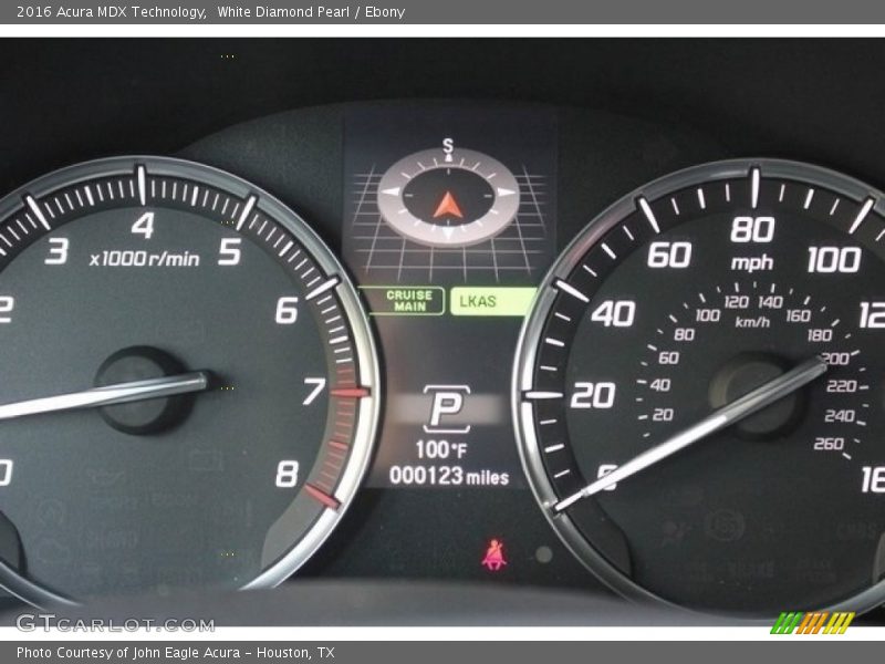 White Diamond Pearl / Ebony 2016 Acura MDX Technology