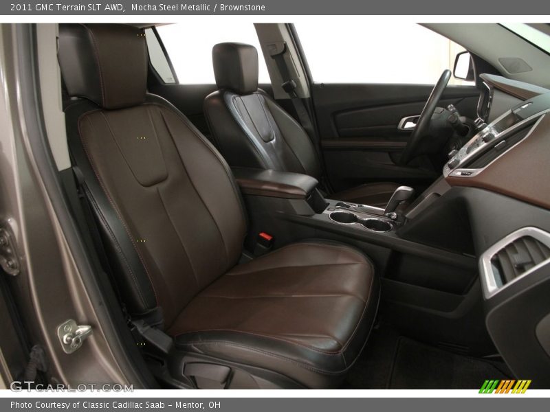 Mocha Steel Metallic / Brownstone 2011 GMC Terrain SLT AWD