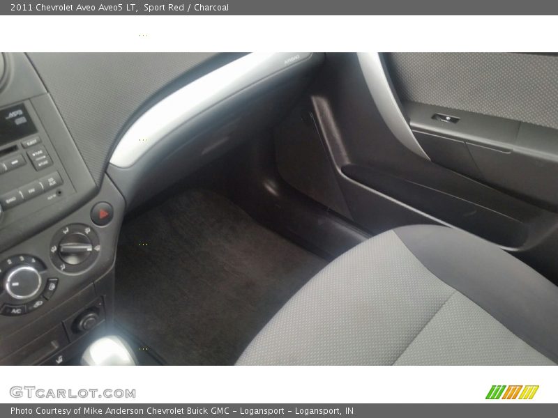 Sport Red / Charcoal 2011 Chevrolet Aveo Aveo5 LT