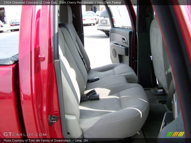 Dark Cherry Red Metallic / Very Dark Pewter 2004 Chevrolet Colorado LS Crew Cab