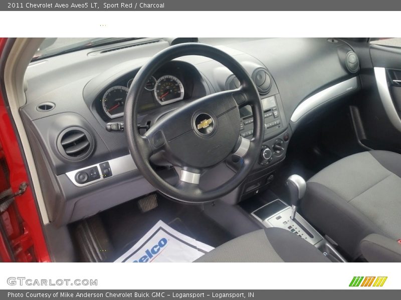 Sport Red / Charcoal 2011 Chevrolet Aveo Aveo5 LT
