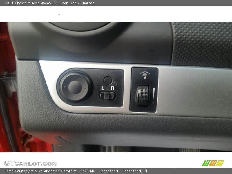 Sport Red / Charcoal 2011 Chevrolet Aveo Aveo5 LT