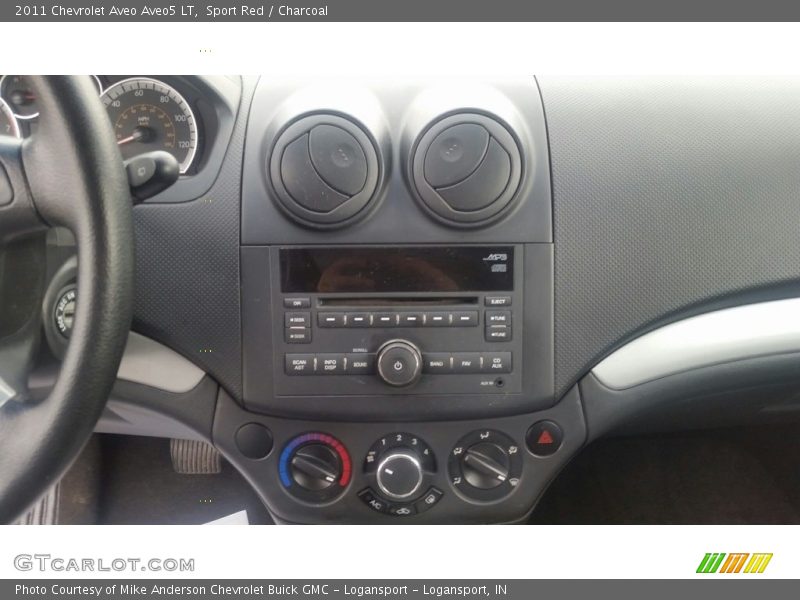 Sport Red / Charcoal 2011 Chevrolet Aveo Aveo5 LT