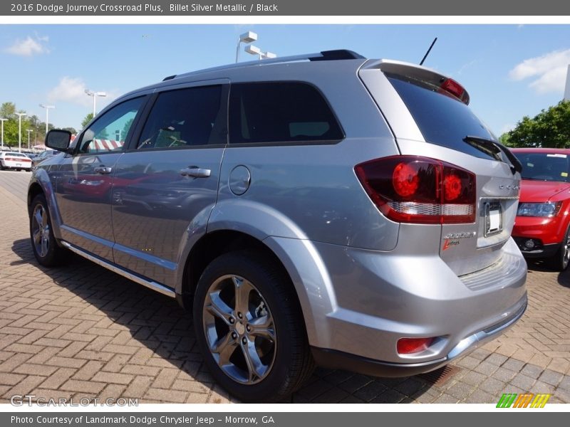Billet Silver Metallic / Black 2016 Dodge Journey Crossroad Plus