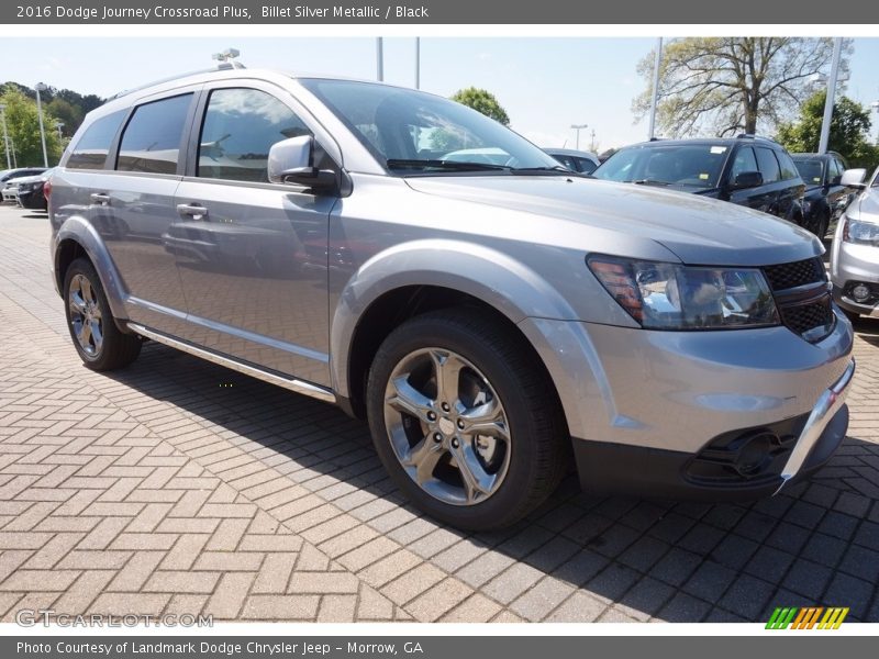 Billet Silver Metallic / Black 2016 Dodge Journey Crossroad Plus