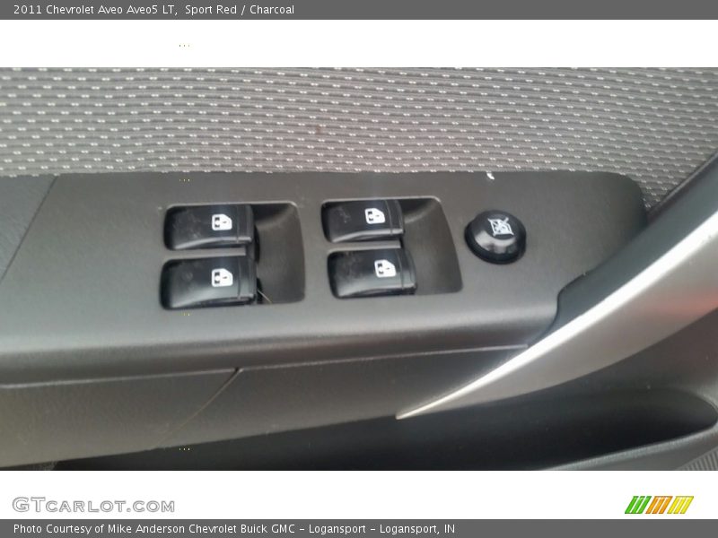 Sport Red / Charcoal 2011 Chevrolet Aveo Aveo5 LT