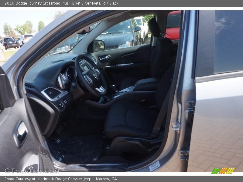 Billet Silver Metallic / Black 2016 Dodge Journey Crossroad Plus