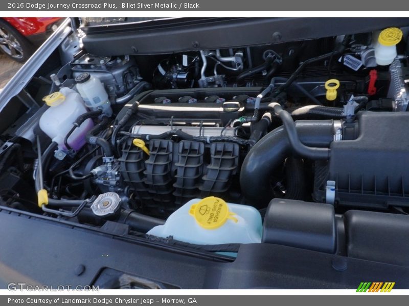 Billet Silver Metallic / Black 2016 Dodge Journey Crossroad Plus