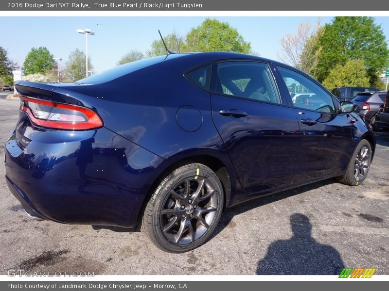 True Blue Pearl / Black/Light Tungsten 2016 Dodge Dart SXT Rallye
