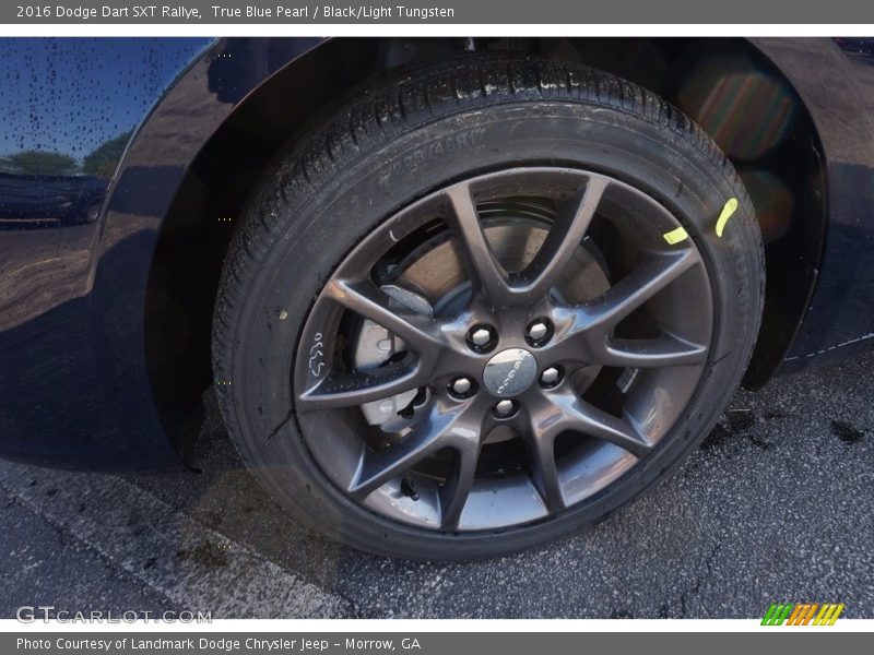 True Blue Pearl / Black/Light Tungsten 2016 Dodge Dart SXT Rallye
