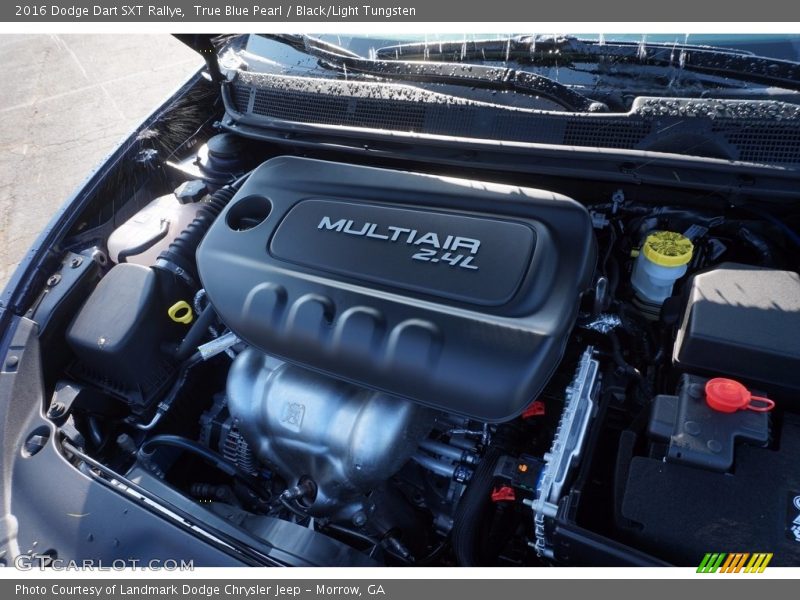 True Blue Pearl / Black/Light Tungsten 2016 Dodge Dart SXT Rallye