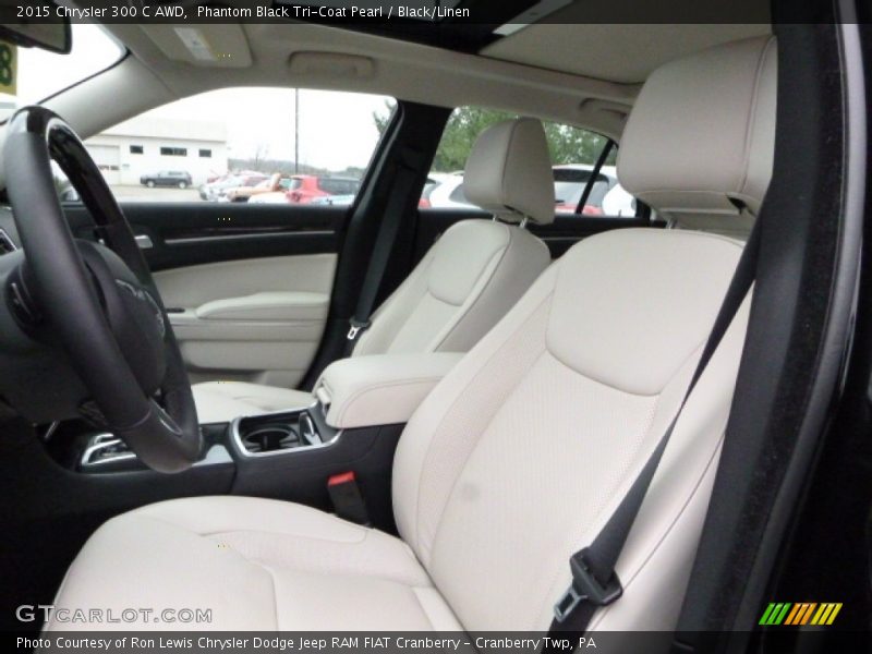 Front Seat of 2015 300 C AWD