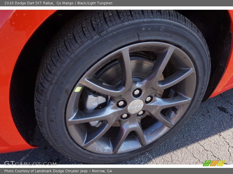 Go Mango / Black/Light Tungsten 2016 Dodge Dart SXT Rallye