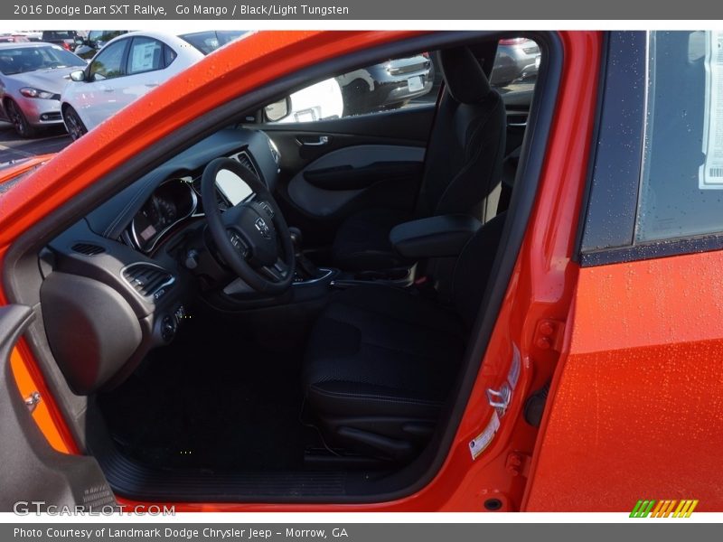 Go Mango / Black/Light Tungsten 2016 Dodge Dart SXT Rallye