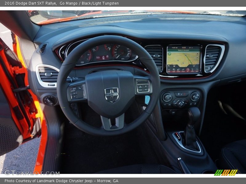 Go Mango / Black/Light Tungsten 2016 Dodge Dart SXT Rallye