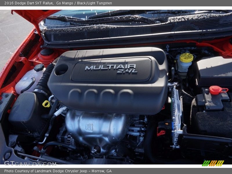 Go Mango / Black/Light Tungsten 2016 Dodge Dart SXT Rallye