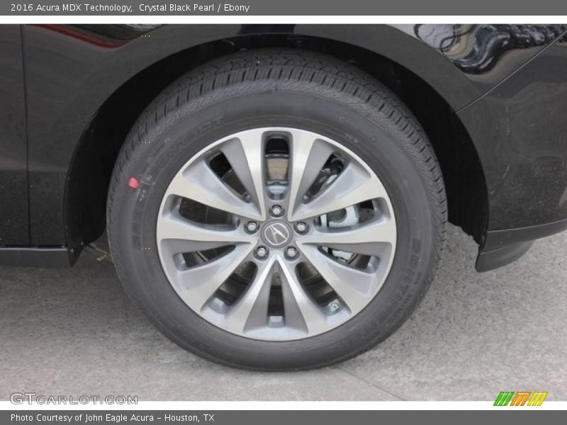 Crystal Black Pearl / Ebony 2016 Acura MDX Technology
