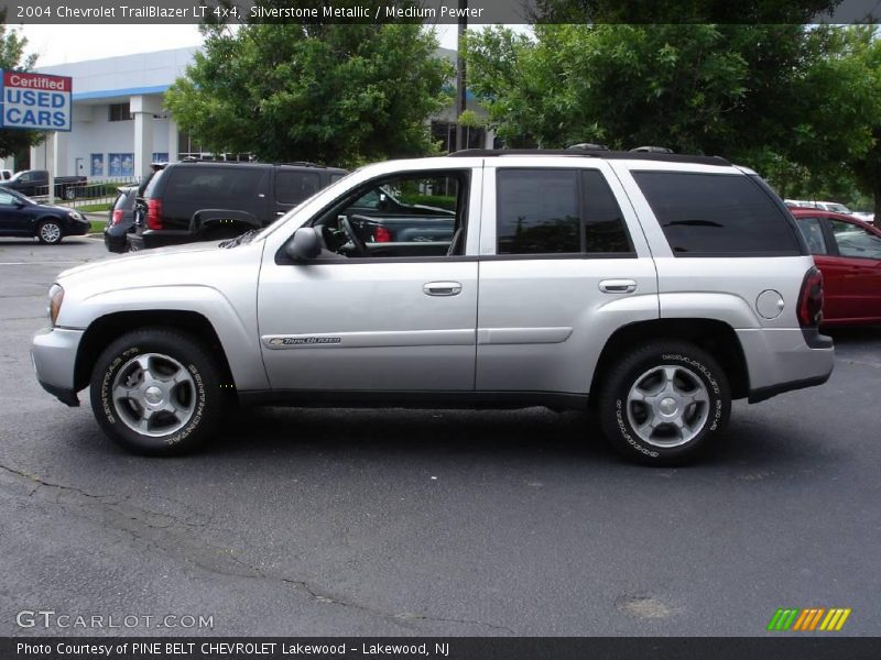 Silverstone Metallic / Medium Pewter 2004 Chevrolet TrailBlazer LT 4x4