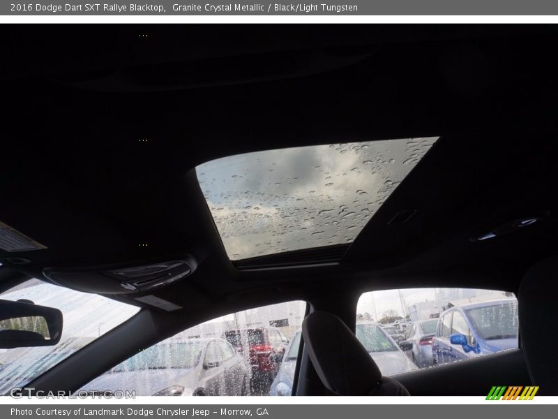 Granite Crystal Metallic / Black/Light Tungsten 2016 Dodge Dart SXT Rallye Blacktop