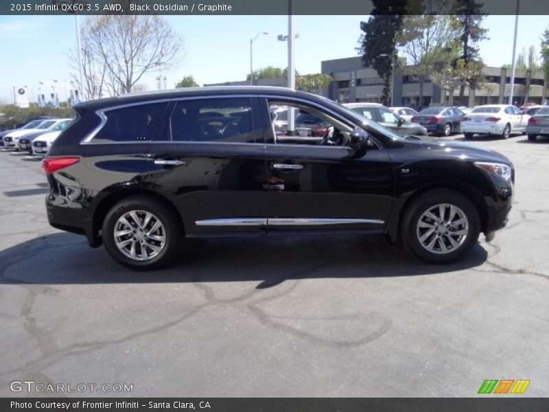 Black Obsidian / Graphite 2015 Infiniti QX60 3.5 AWD