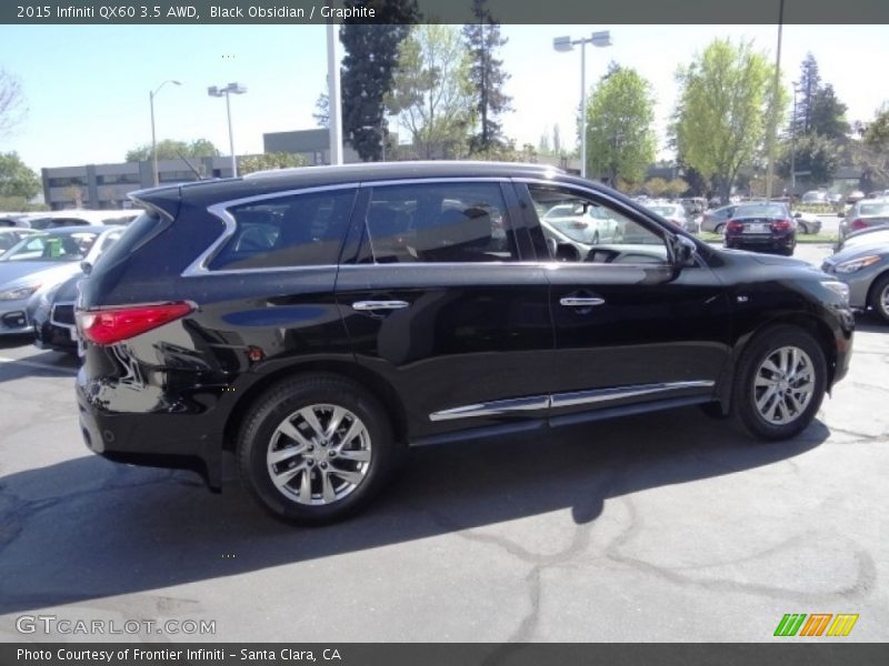 Black Obsidian / Graphite 2015 Infiniti QX60 3.5 AWD