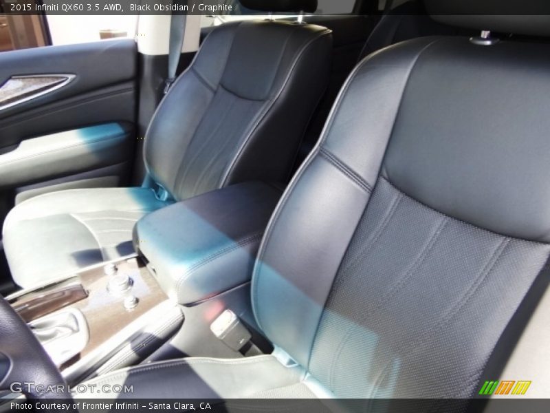 Black Obsidian / Graphite 2015 Infiniti QX60 3.5 AWD
