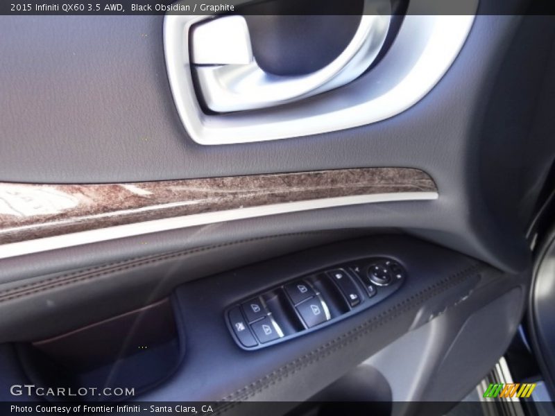 Black Obsidian / Graphite 2015 Infiniti QX60 3.5 AWD