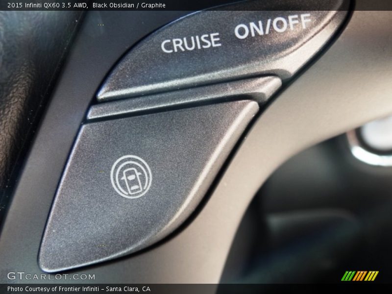 Black Obsidian / Graphite 2015 Infiniti QX60 3.5 AWD
