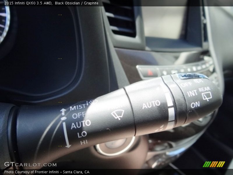 Black Obsidian / Graphite 2015 Infiniti QX60 3.5 AWD